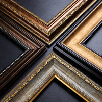 European Vintage Decorative Picture Frame for Wall Mounting, Digital Oil Painting Frame