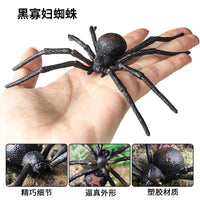 Realistic Insect Animal Model Black Widow Spider Mosquito Kids Toy Prank Ornament
