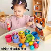 Montessori Fine Motor Skill Development Toy Set for Toddlers, Color Recognition Educational Game for Early Learning