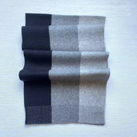 Men's Winter Knit Cashmere Scarf Long Plaid Warm Shawl