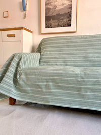 Triple Thickened Sofa Towel Encrypted Coarse Grain Cotton Linen Korean Style Cover Sweat-Absorbent Breathable Anti-Static Full Cover Sofa Cushion