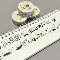 Dengdengdao Daily Life Washi Tape for Journal Decoration