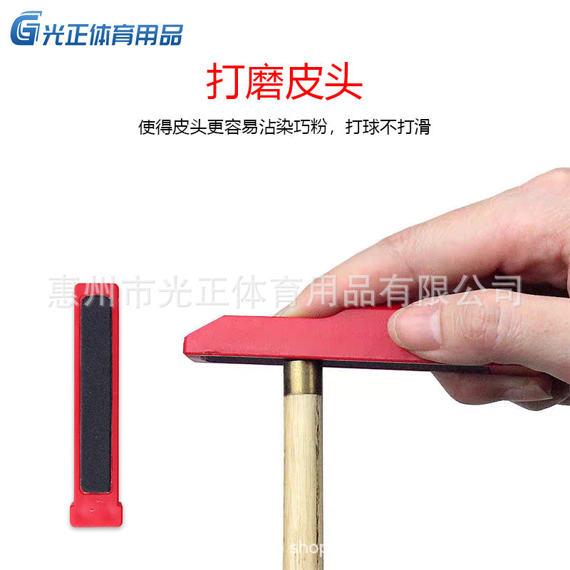 Billiard Cue Tip Repair Kit - Snooker Pool Cue Tool Set for Tip Replacement and Maintenance