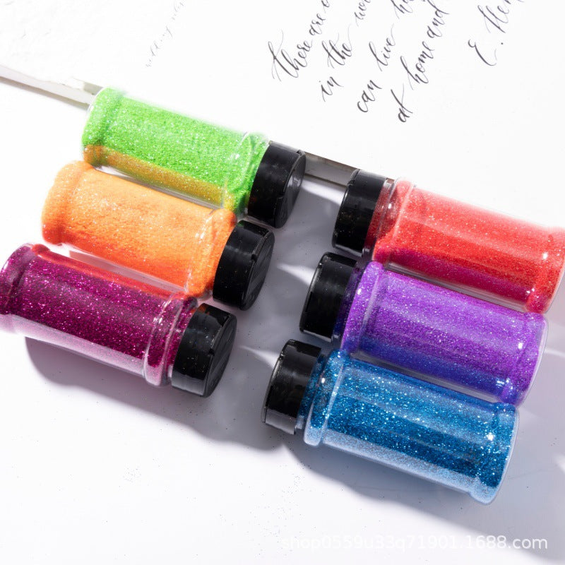 Bottled Glitter Powder for Nail Art, Resin Crafts, and Slime - Various Colors
