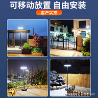 Solar Powered Outdoor UFO Garden Light with Motion Sensor for Villa and Community Lighting