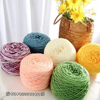 8-Ply Cotton Blend Yarn for Tufting Guns and Embroidery, 4.2oz Skein