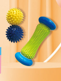 Yoga Foot Massage Roller Set for Plantar Fasciitis Relief and Muscle Recovery