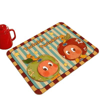 Cute Star Man Diatomaceous Earth Kitchen Sink Faucet Absorbent Mat Quick Dry Drain Pad