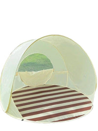 Portable Pop-Up Outdoor Tent with Sun Protection, Wind Resistance, Windows and Stakes for Camping and Picnic