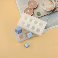 Realistic Ice Cube Silicone Mold for DIY Crafts, Aromatherapy Candles, and Food-Grade Creations