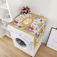 Nordic Style Waterproof Dust Cover for Washing Machine Refrigerator Microwave Oven