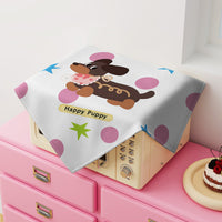 Korean Style Dachshund Print Dust Cover for Microwave and Rice Cooker