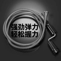 Spring Steel Wire Drain Clog Remover for Toilets and Pipes