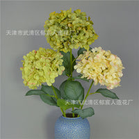 Artificial European Hydrangea Stem, 54 Petals, for Home, Hotel, and Event Decor