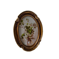European Retro Carved Resin Photo Frame for Wall or Tabletop Display