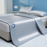 Summer Cooling Ice Silk Mat Jacquard Weave for Bedroom Dormitory