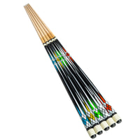 145cm 1/2 Split Maple Pool Cue Stick for Chinese Eight Ball and Nine Ball