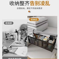 Bedside Storage Basket for Dorm Room Bunk Beds
