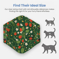 Adjustable Canvas Mesh Cat Hammock Bed for Small Pets