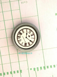 1:12 Dollhouse Miniature Wall Clock Model for Micro Landscape Decor