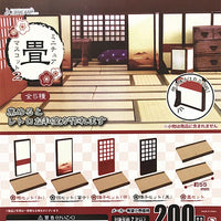 J.DREAM Japanese Style Miniature Tatami Screen Gashapon Blind Box Collectible