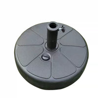 Outdoor Patio Umbrella Base Stand Water/Sand Filled Plastic Round/Square/Octagonal