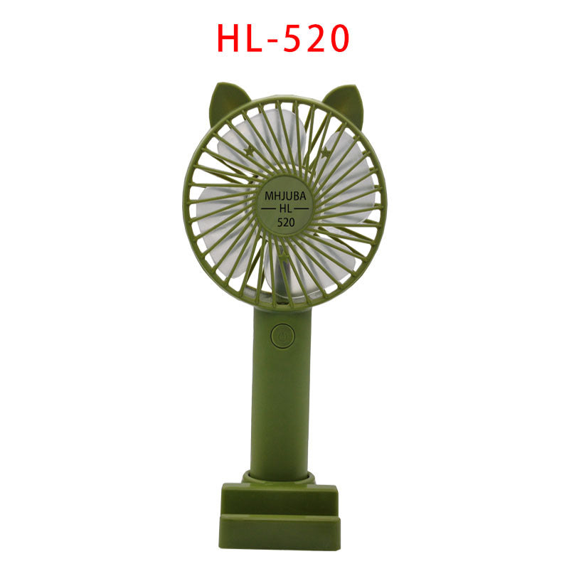 Mini Handheld USB Rechargeable Portable Fan for Students Office Outdoor Use
