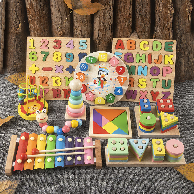 Orff Kids' 8-Note Xylophone & Activity Toy Set for Early Education