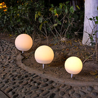 Solar Globe Lawn Light, Waterproof Outdoor Stake Lamp for Garden and Patio Decoration