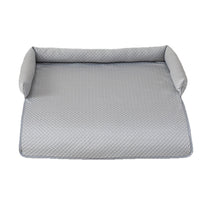 Cooling Ice Silk Pet Bed Mat for Cats and Dogs, Summer Breathable Sofa Cushion