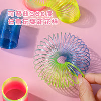 Mini Rainbow Spring Coil Toy for Kids
