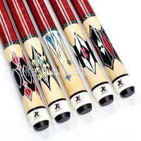 Billiard Cue Stick American Pool Cue Maple Wood Quick Release Joint 13mm Tip for 8-Ball 9-Ball