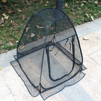Portable Outdoor Breathable Mesh Camping Tent with Automatic Stand for Ventilation and Mosquito Protection