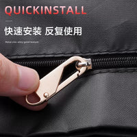 Universal Zipper Pull Tab Replacement for Bags and Sewing Projects, Detachable Zipper Head Repair Kit