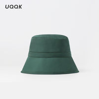 Japanese Style Solid Color Waterproof Short Brim Bucket Hat for Men and Women