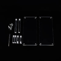 Acrylic Display Stand Clear Multi-layer Riser for Collectibles and Figurines