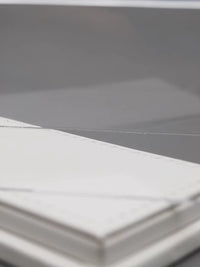 1:64 Scale Car Model Display Case with White Leatherette Base, High-Definition Transparent Acrylic Dustproof Cover