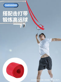 Badminton Solo Trainer with Automatic Rebound for Indoor Practice