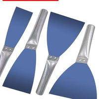 Thickened Iron Handle Putty Knife with Wooden Handle for Cleaning, Plastering, and Painting