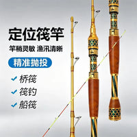 Titanium Alloy Raft Fishing Rod with Soft Tip and Telescopic Positioning