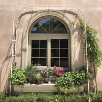 Garden Arch Trellis for Climbing Plants, Roses, Grapes - Outdoor Metal Archway Support