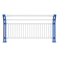 Stainless Steel Bridge Guardrail for Overpasses and Riverways, Anti-Collision Composite Pipe Landscape Railing