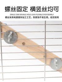 Parrot Perch Toy Climbing Ladder for Birds, Boredom Relief, Teeth Grinding, Claw Sharpening, Frosted Stand Bar Accessories
