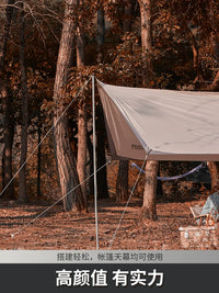 Beishanlang Tent Tarp Wind Rope with Metal Adjuster Buckles for Outdoor Camping
