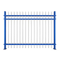 Hot-Dip Galvanized Steel Anti-Climb Fence Panel for Gardens and Factories