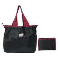 Foldable Cloud Drawstring Shopping Bag - Reusable Grocery Tote, Portable Shoulder Handbag