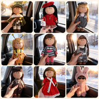 24cm Potato Doll Mia Princess Gift Set with Changeable Outfits for Girls
