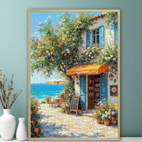 Healing Spring Flower Shop Wooden Jigsaw Puzzle for Adults and Girls, High Difficulty