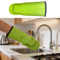 Food-Grade Silicone Heat Resistant Oven Mitts for Baking and Cooking