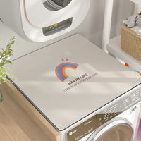 Cartoon Diatomaceous Earth Washing Machine Mat - Quick Dry, Absorbent & Dustproof